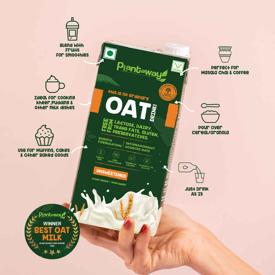 Plantaway Oat Milk Unsweetened